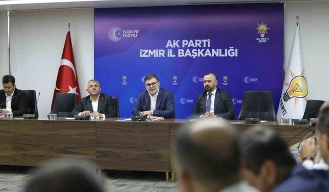 AK Parti İzmir İl Başkanı Saygılı: "Kum saati işlemeye başladı"