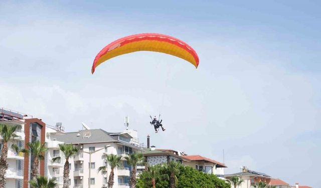 Alanya’da Yamaç Paraşütü Pgawc Dünya Kupası 1. Etabı tamamlandı