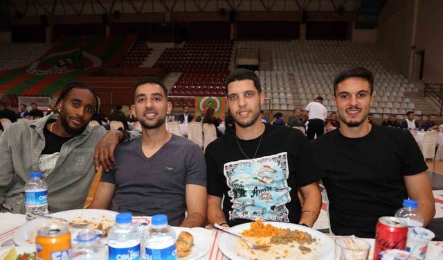 Alanyaspor iftar yemeğinde buluştu