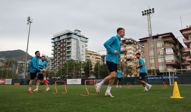 Alanyaspor, İstanbulspor maçı hazırlıklarını tamamladı