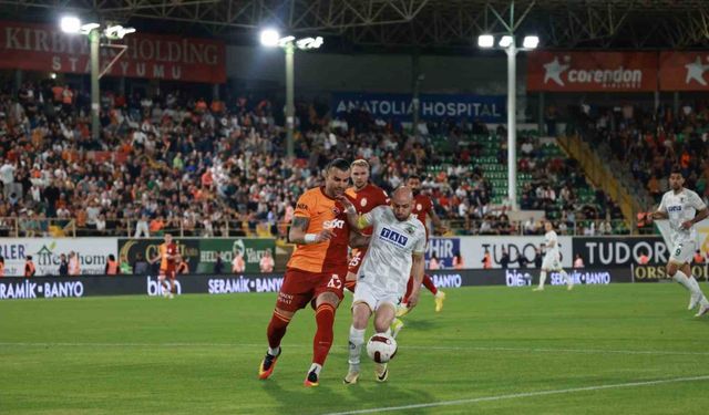 Alanyaspor’da 7 maçlık yenilmezlik serisi sonlandı