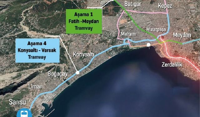 Antalya’da 4. Aşama Raylı Sistem ihalesi yapıldı