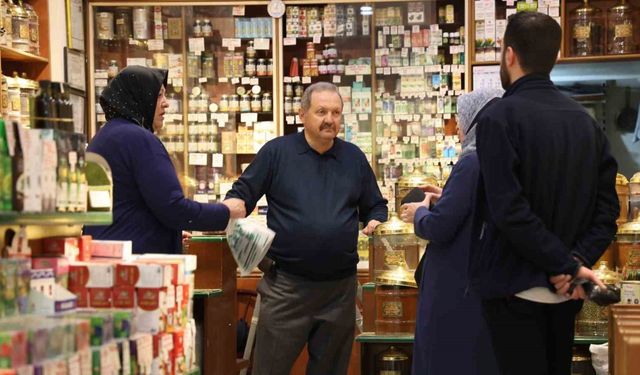 Bahar nezlesi olan vatandaşlar soluğu aktarlarda aldı