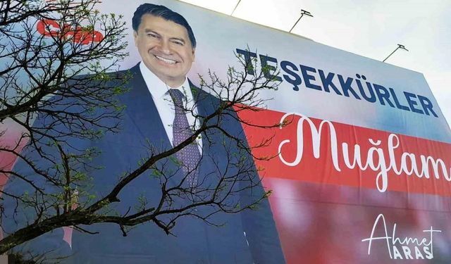 Başkan Aras’tan ‘Teşekkür Muğlam’ mesajı