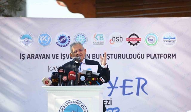 Başkan Büyükkılıç: “Bu fuar, iş arayan ile işverenleri buluşturacak”