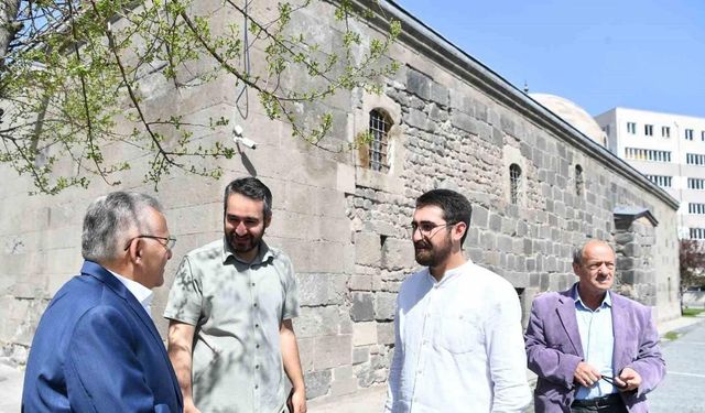 Başkan Büyükkılıç; tarihi Gülük Camii’nde incelemelerde bulundu