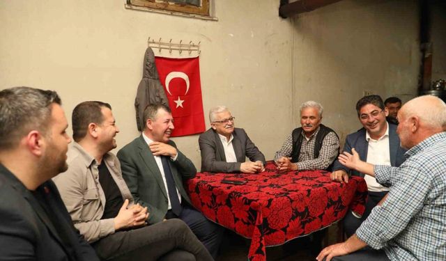 Başkan deveciler hemşehrileri ile buluşmaya devam ediyor