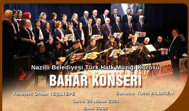 Başkan Tetik’ten ’Bahara Merhaba’ konserine davet