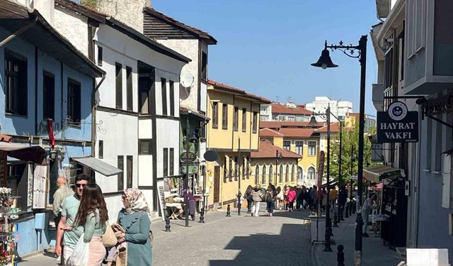 Bayram sonrasında da Odunpazarı’nda yoğunluğu erkenden başladı