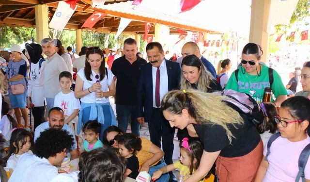 Büyükşehir Belediyesi 23 Nisan Çocuk ve Uçurtma Festivali sürüyor