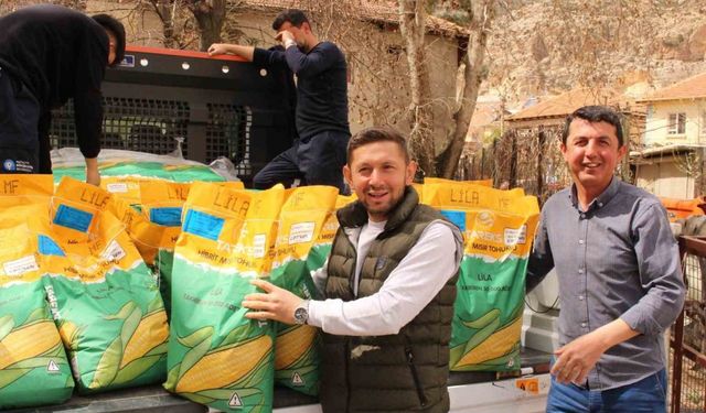 Büyükşehir Belediyesi’nden silajlık mısır tohumu desteği