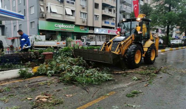 Büyükşehir ekiplerinden anında müdahale