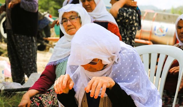 Çameli’nde eller semaya yağmur için kalktı