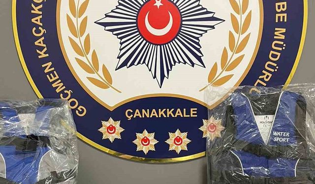 Çanakkale’de 43 kaçak yakalandı, 3 göçmen kaçakçısı tutuklandı