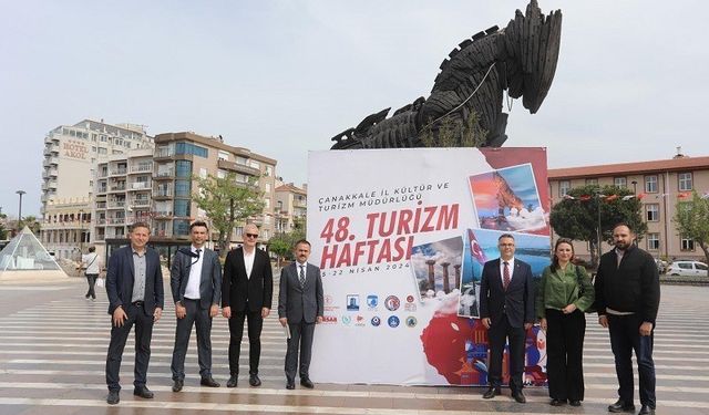 Çanakkale’de Turizm Haftası etkinliklerle kutlanmaya devam ediyor