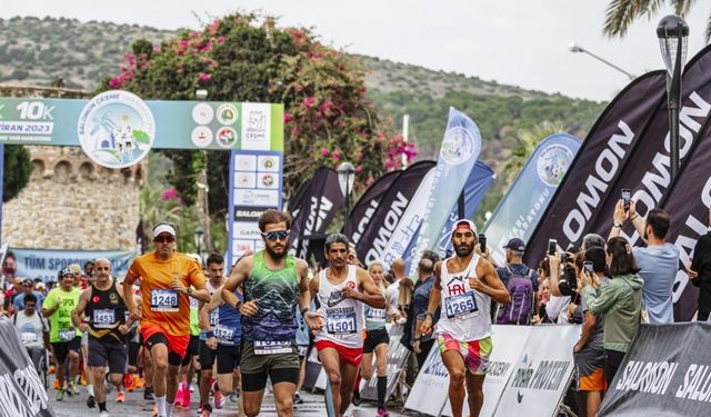 Çeşme’de yarı maraton heyecanı