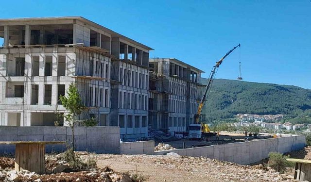 Çevre Şehircilik ve İklim Değişikliği İl Müdürlüğü’nün yeni binası tamamlanıyor