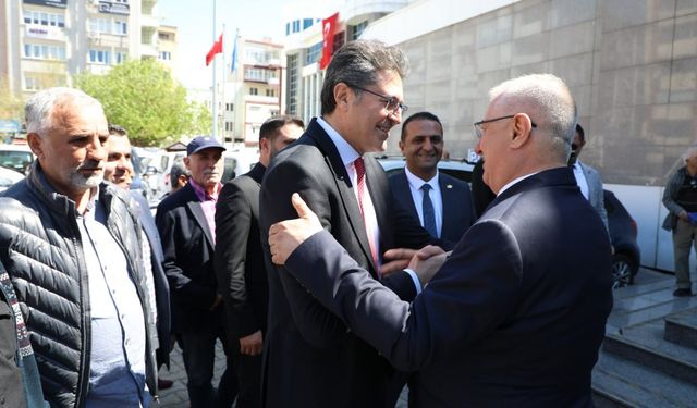 CHP Genel Başkan Yardımcısı Ensar Aytekin’den Başkan Ertaş’a hayırlı olsun ziyareti