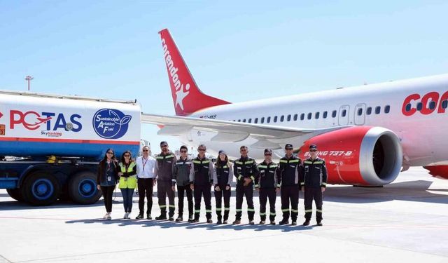 Corendon Airlines, Antalya’da SAF yakıt kullanımına başladı