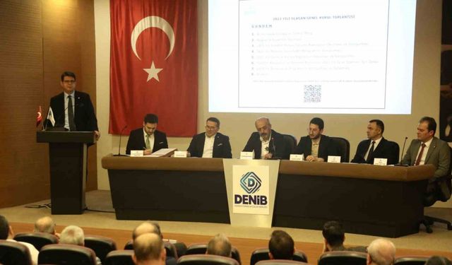 DENİB 2023 yılı olağan genel kurul toplantısını gerçekleştirdi