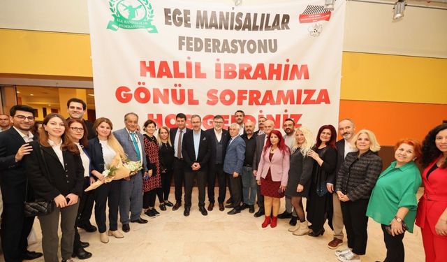 Ege Manisalılar Federasyonundan İzmir’de 2 bin kişilik iftar sofrası