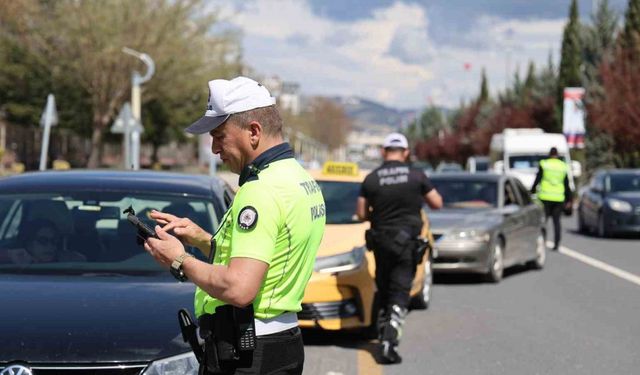 Elazığ polisinden bayram denetimi