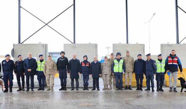 Elazığ’da yol kontrol uygulaması gerçekleştirildi