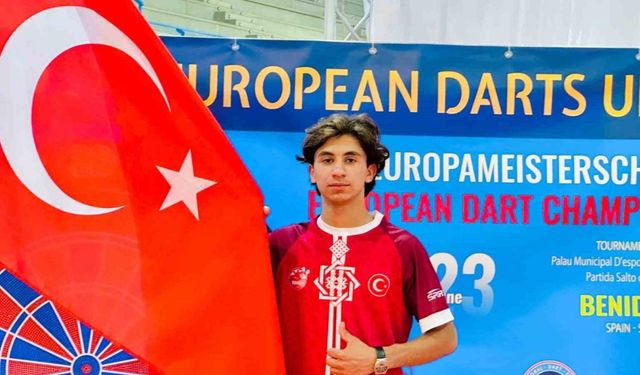 Elazığlı dart sporcusu Mahmut Demir, milli takım seçmelerinde