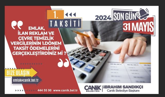 Emlak ve ÇTV ödemelerinde son tarih 31 Mayıs