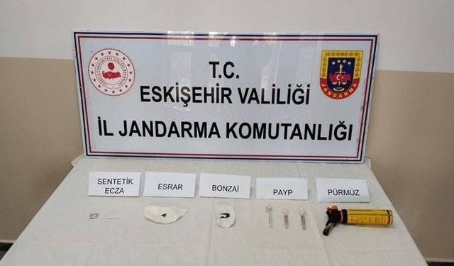 Eskişehir jandarmasının uyuşturucu ile mücadele çalışmaları