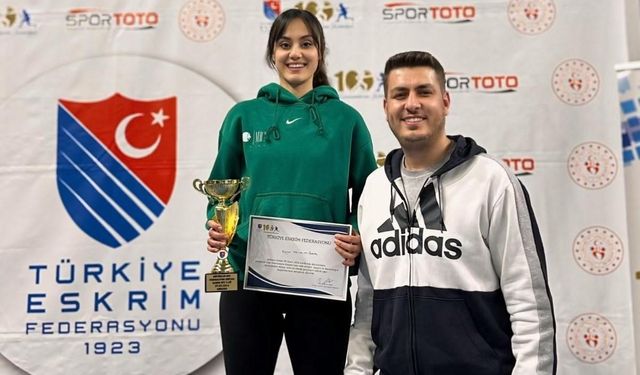 Eskişehirli sporcu Ankara’dan madalya ile döndü