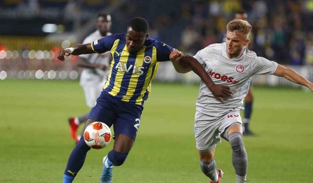 Fenerbahçe, UEFA Avrupa Konferans Ligi’nde Olympiakos’a konuk olacak