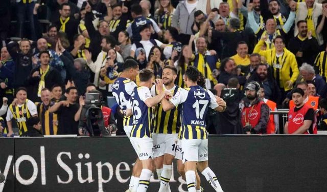 Fenerbahçe’den 20 maçlık yenilmezlik serisi