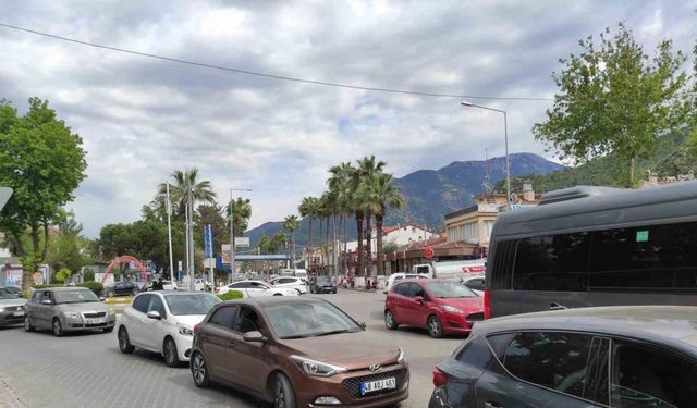 Fethiye’de bayram öncesi tatilci yoğunluğu başladı