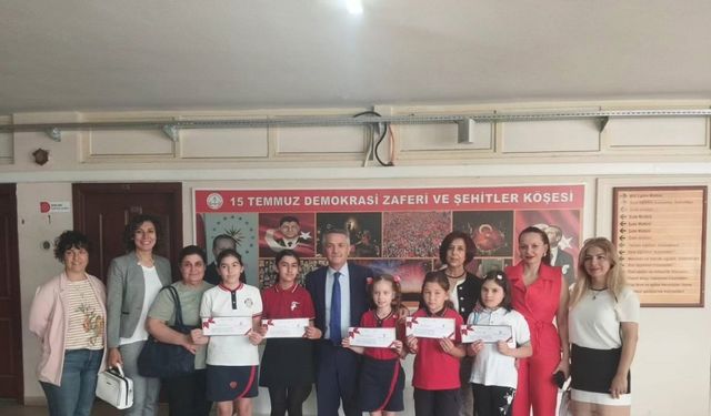 Fethiye’de genç ressamların hayalleri kanatlandı