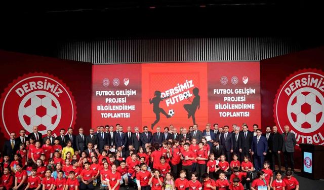 Futbol Gelişim Projesi bilgilendirme toplantısı yapıldı