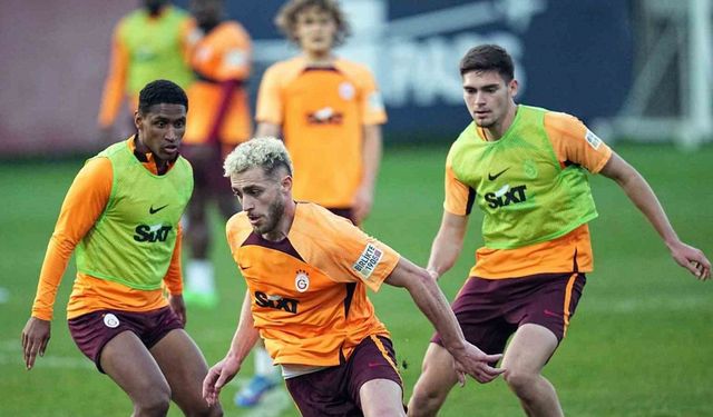 Galatasaray, Alanyaspor maçı hazırlıklarını sürdürdü