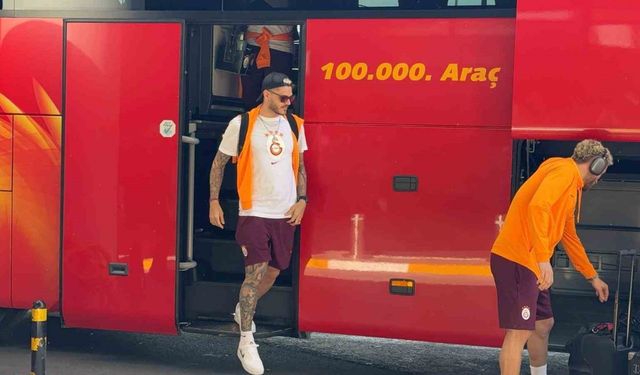 Galatasaray, Süper Kupa maçı için Şanlıurfa’ya gitti