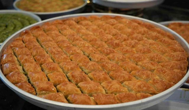 Gaziantep’te baklava satışında rekor