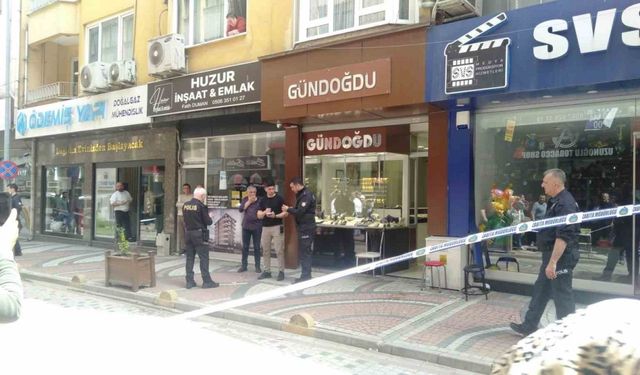 Giresun’da kuyumcu soygunu