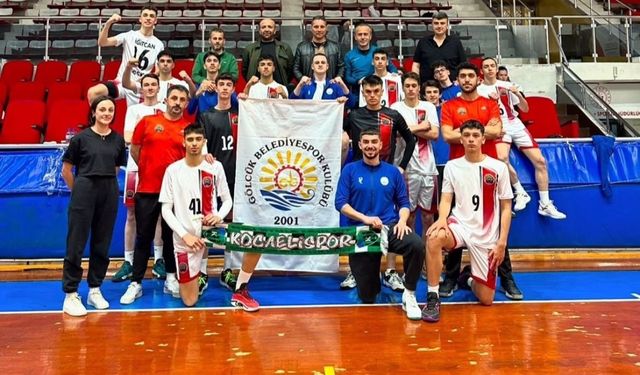 Gölcük Belediyespor’un voleybol takımından önemli başarı