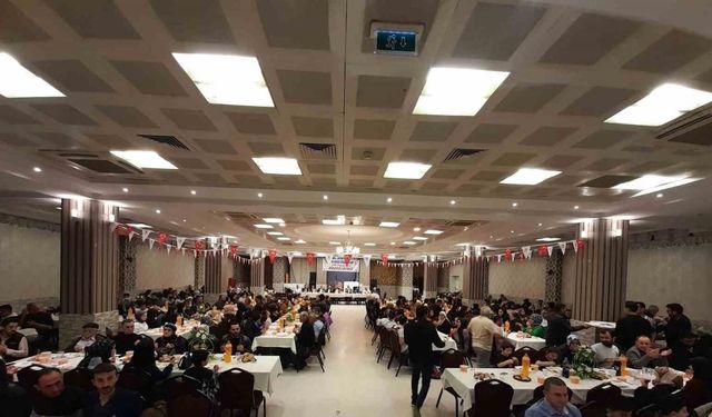 Gurbetteki hemşehriler bu iftar programında bir araya geldi