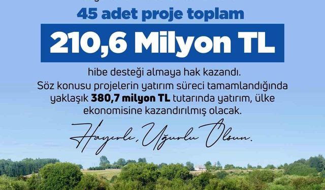 IPARD-II programında hibe tutarı 1.2 milyar TL’ye ulaştı