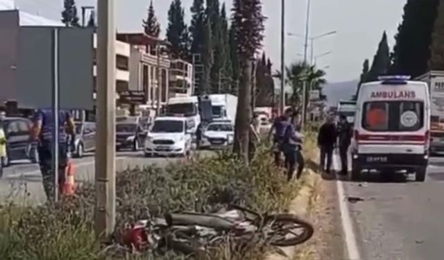 İzmir’de aracın çarptığı motosikletteki çift hayatını kaybetti