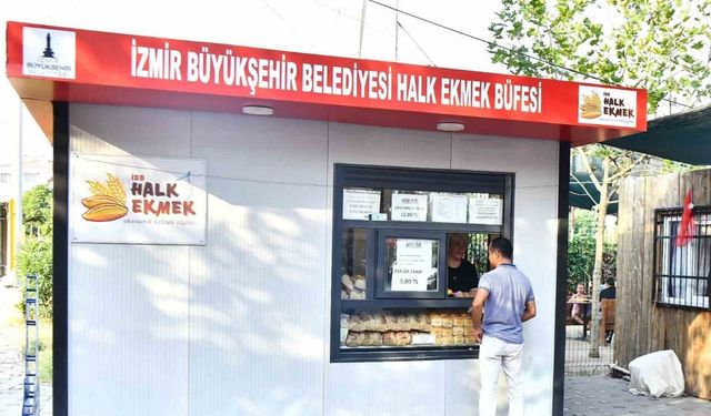 İzmir’de halk ekmek 7 TL’den 5 TL’ye düştü