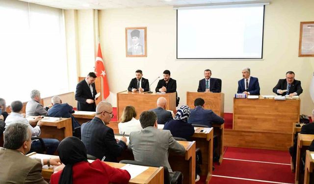 Karabük’te yeni dönemin ilk meclis toplantısı yapıldı