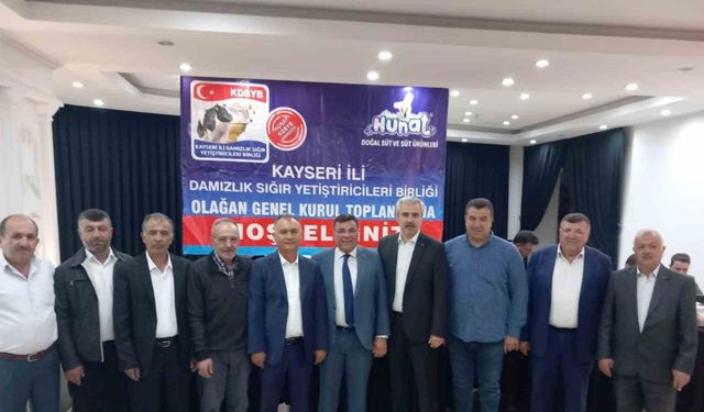 Kayseri Damızlık Sığır Yetiştiricileri Birliği’nde Olağan Genel Kurulu yapıldı