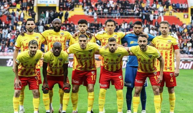 Kayserispor 6 maçtır galip gelemiyor