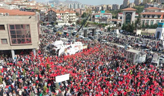 Keçiören’de seçimi kazanan Mesut Özarslan görevine başladı