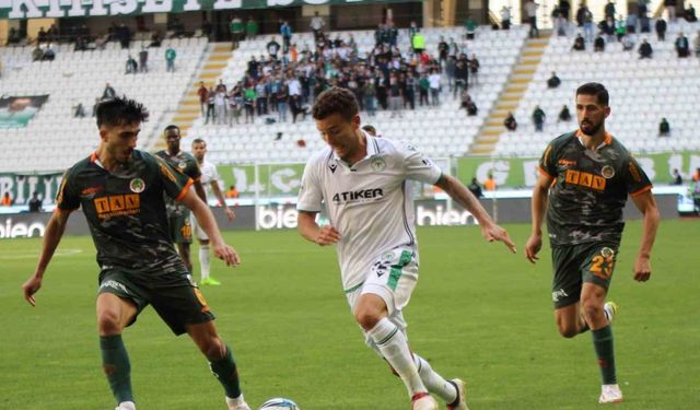 Konyaspor ile Alanyaspor 16. randevuda